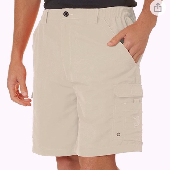 NWT REEL LEGENDS / "Bonefish" Utility Shorts Size M - Picture 1 of 16
